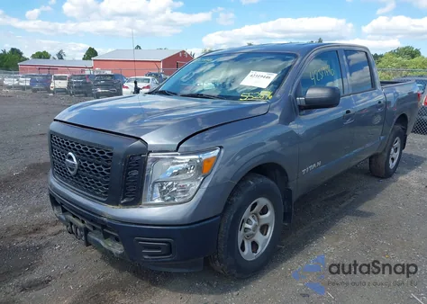 2017 Nissan Titan S from USA, damaged, VIN 1N6AA1EJ0HN552876